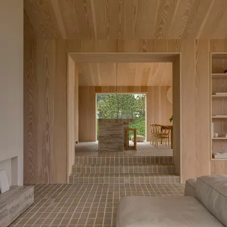 펜션 Architectural Gem With Sea View *